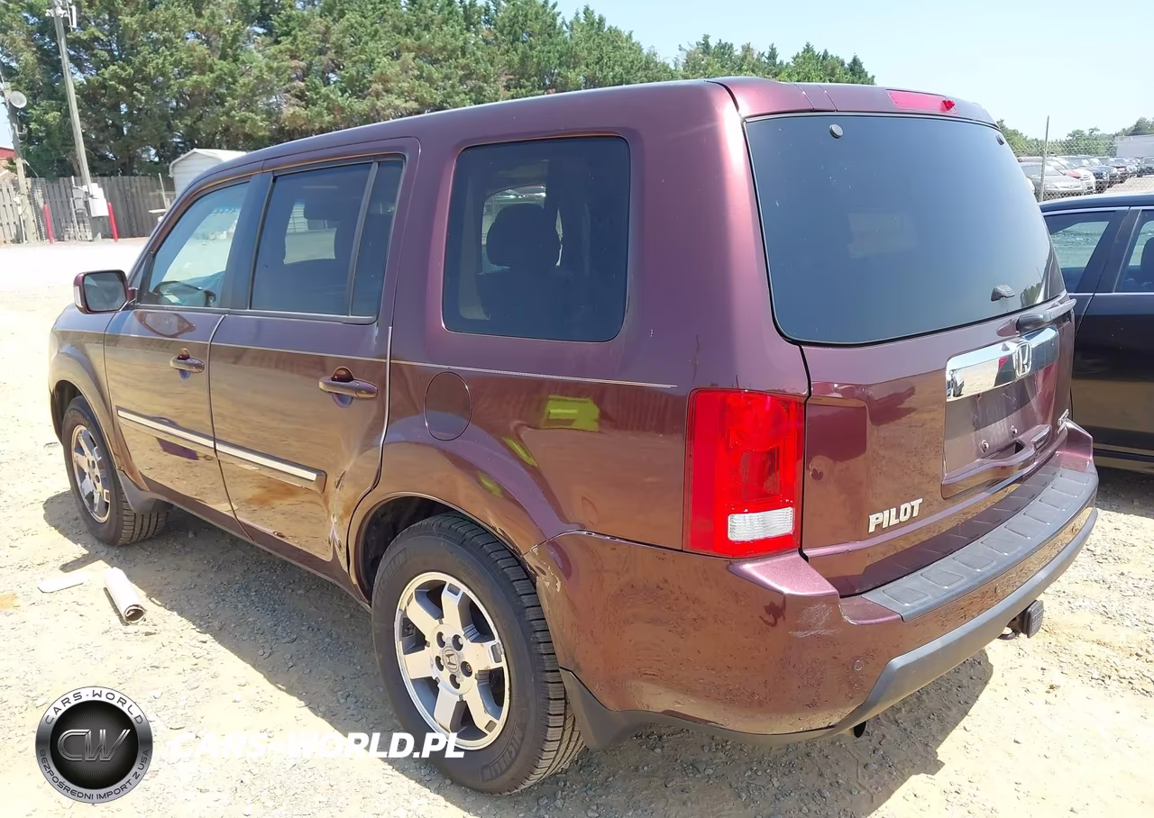 2009 Honda Pilot Touring VIN:5FNYF489X9B016121 - 3