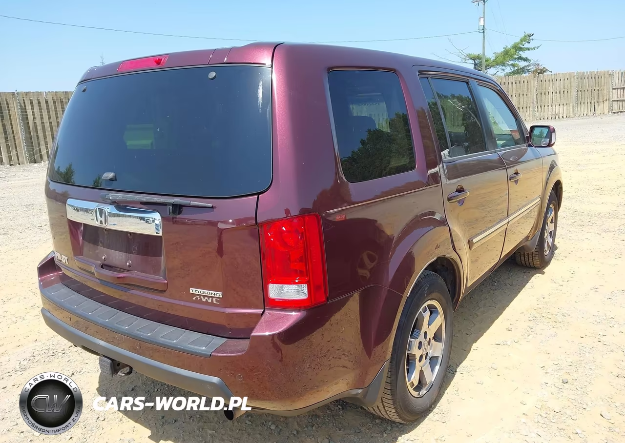 2009 Honda Pilot Touring VIN:5FNYF489X9B016121 - 4