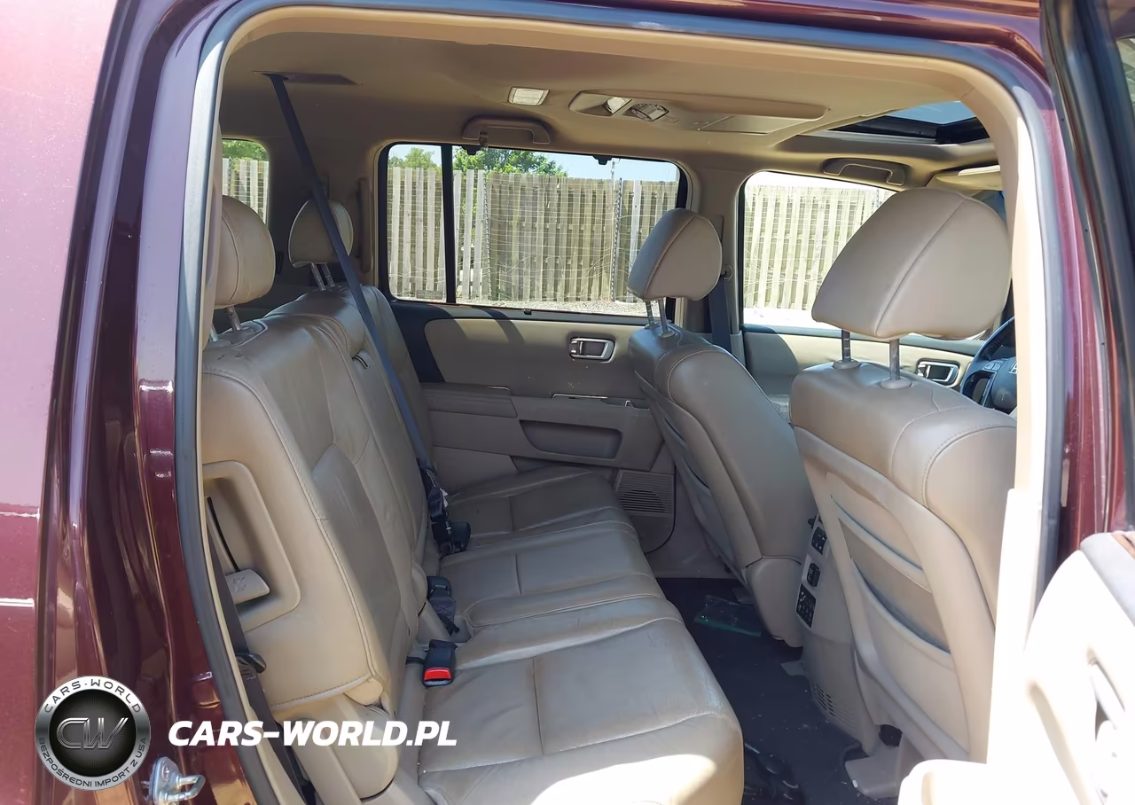 2009 Honda Pilot Touring VIN:5FNYF489X9B016121 - 8