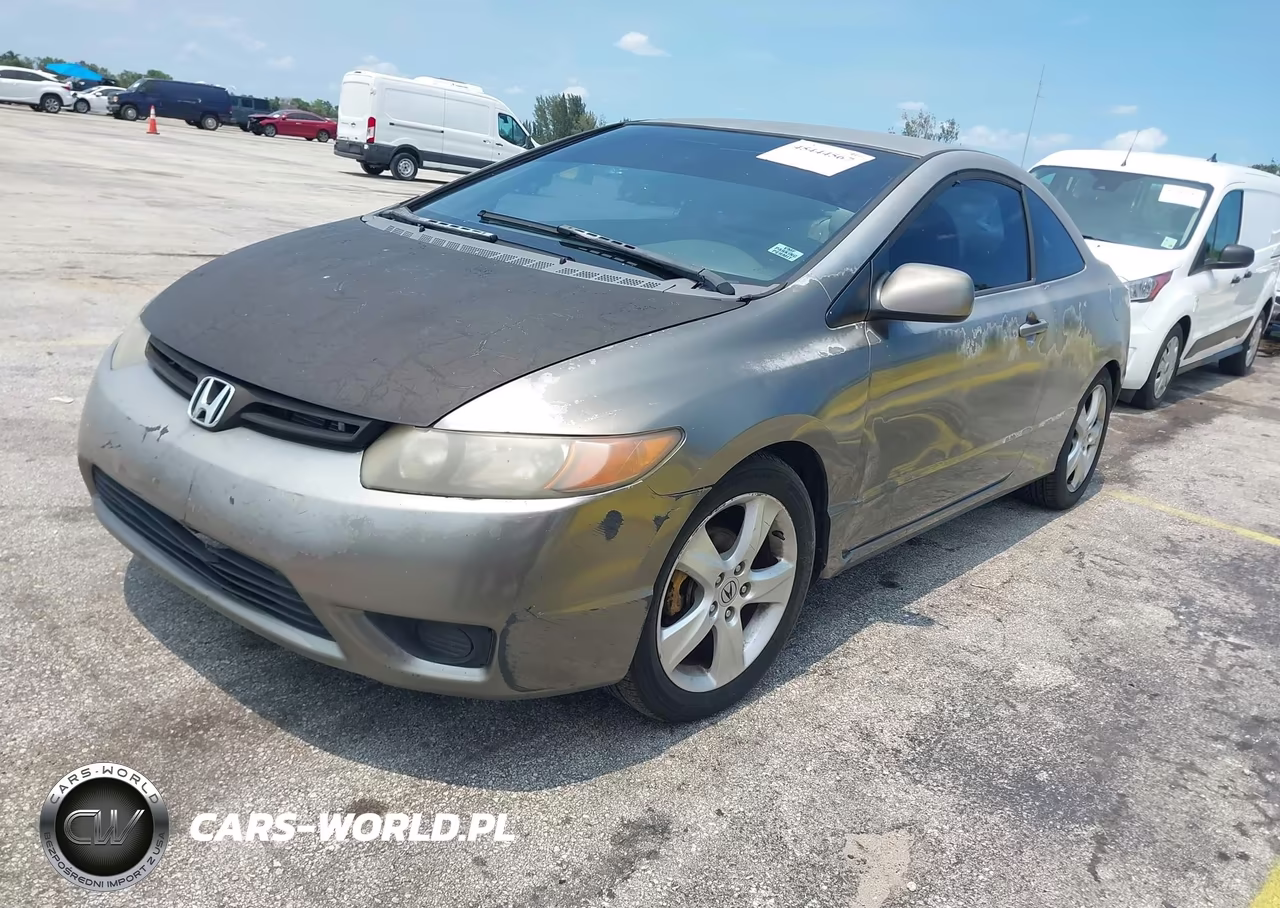 2007 Honda Civic Lx VIN:2HGFG12607H581732 - 2