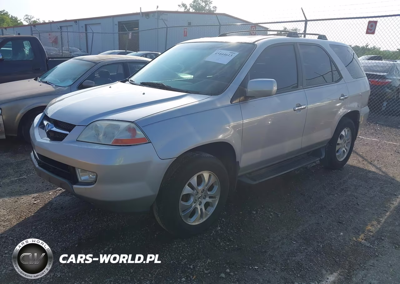 2003 Acura Mdx VIN:2HNYD186X3H539211 - 2