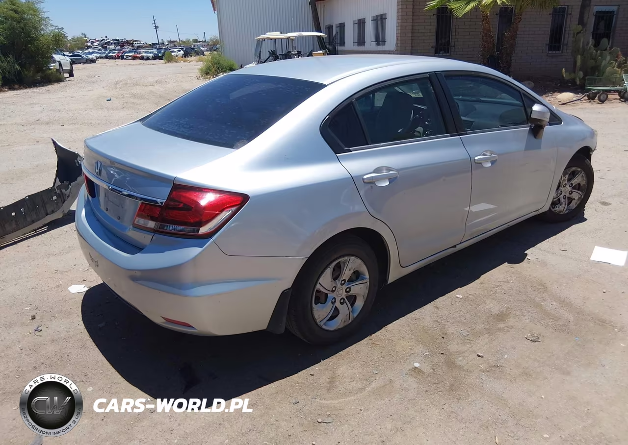 2015 Honda Civic Lx VIN:2HGFB2F54FH553470 - 4