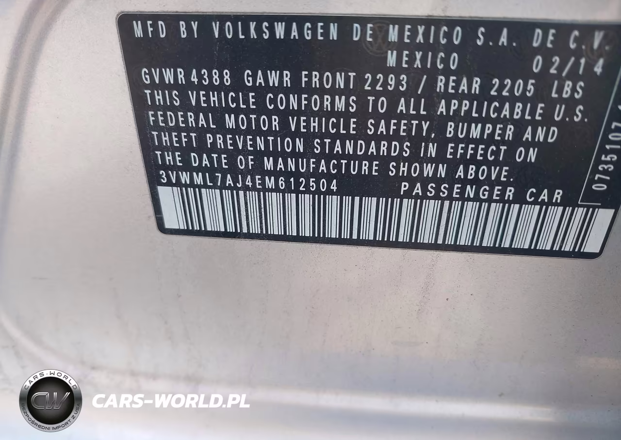 2014 Volkswagen Jetta Sportwagen 2.0L Tdi VIN:3VWML7AJ4EM612504 - 9