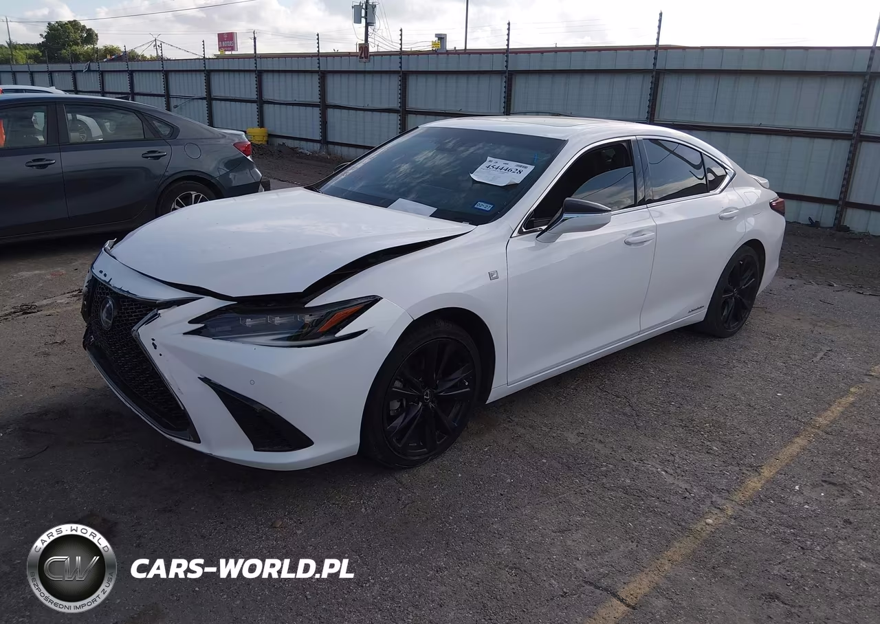2022 Lexus Es 300H F Sport VIN:58AGA1C17NU019963 - 2