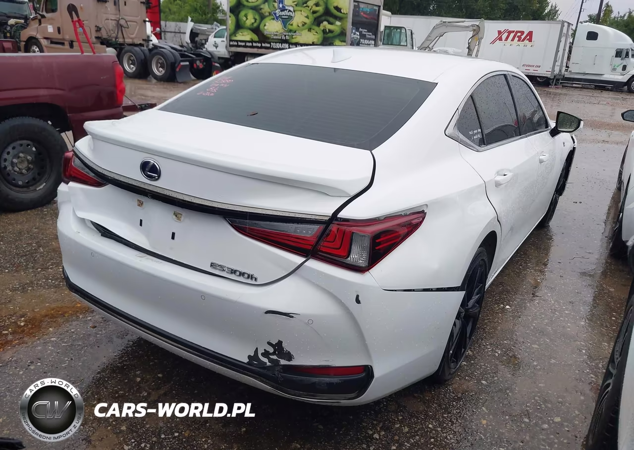 2022 Lexus Es 300H F Sport VIN:58AGA1C17NU019963 - 4