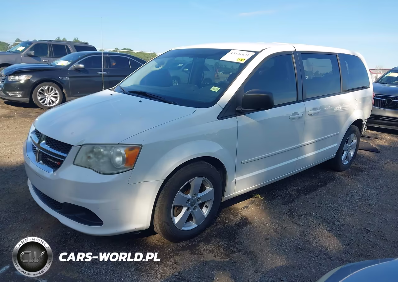 2013 Dodge Grand Caravan Se VIN:2C4RDGBG4DR703546 - 2