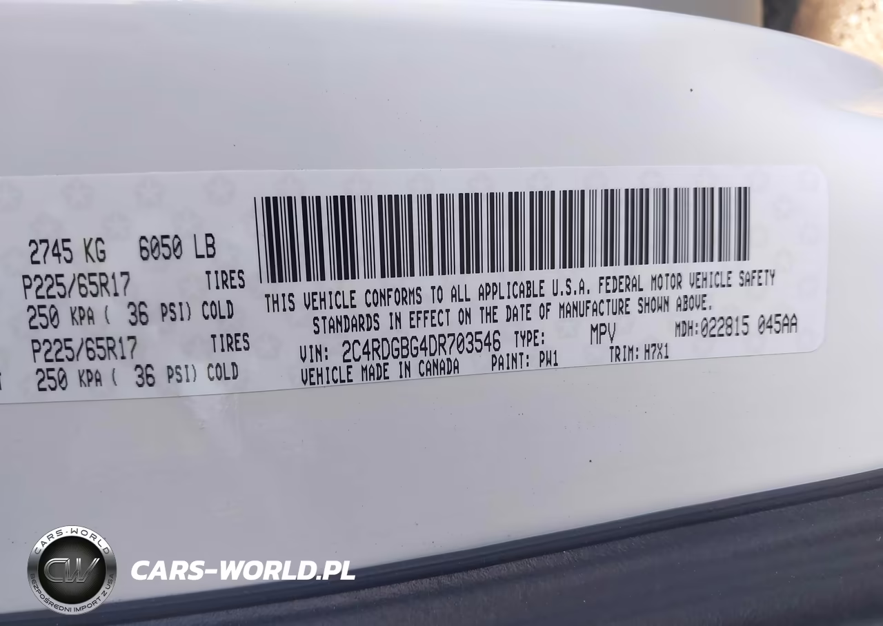 2013 Dodge Grand Caravan Se VIN:2C4RDGBG4DR703546 - 9