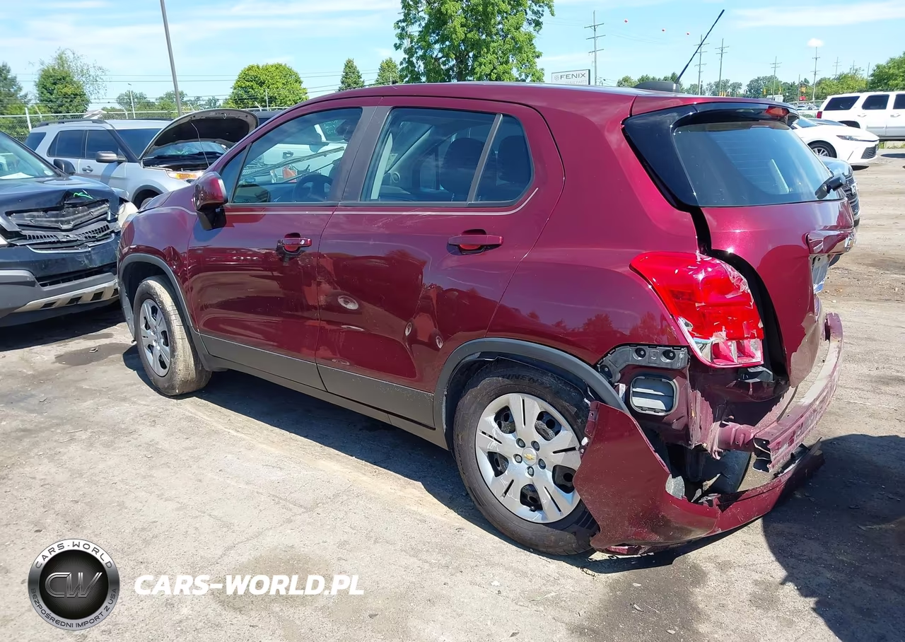 2017 Chevrolet Trax Ls VIN:3GNCJKSB6HL266942 - 3