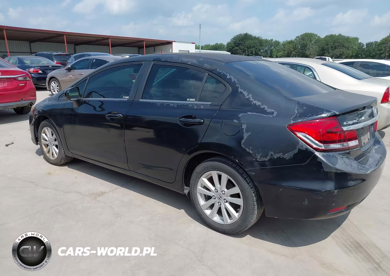 2014 Honda Civic Lx VIN:2HGFB2F55EH504194 - 13