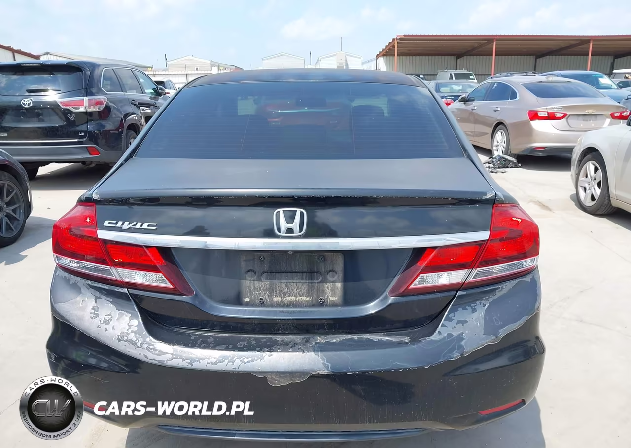 2014 Honda Civic Lx VIN:2HGFB2F55EH504194 - 15