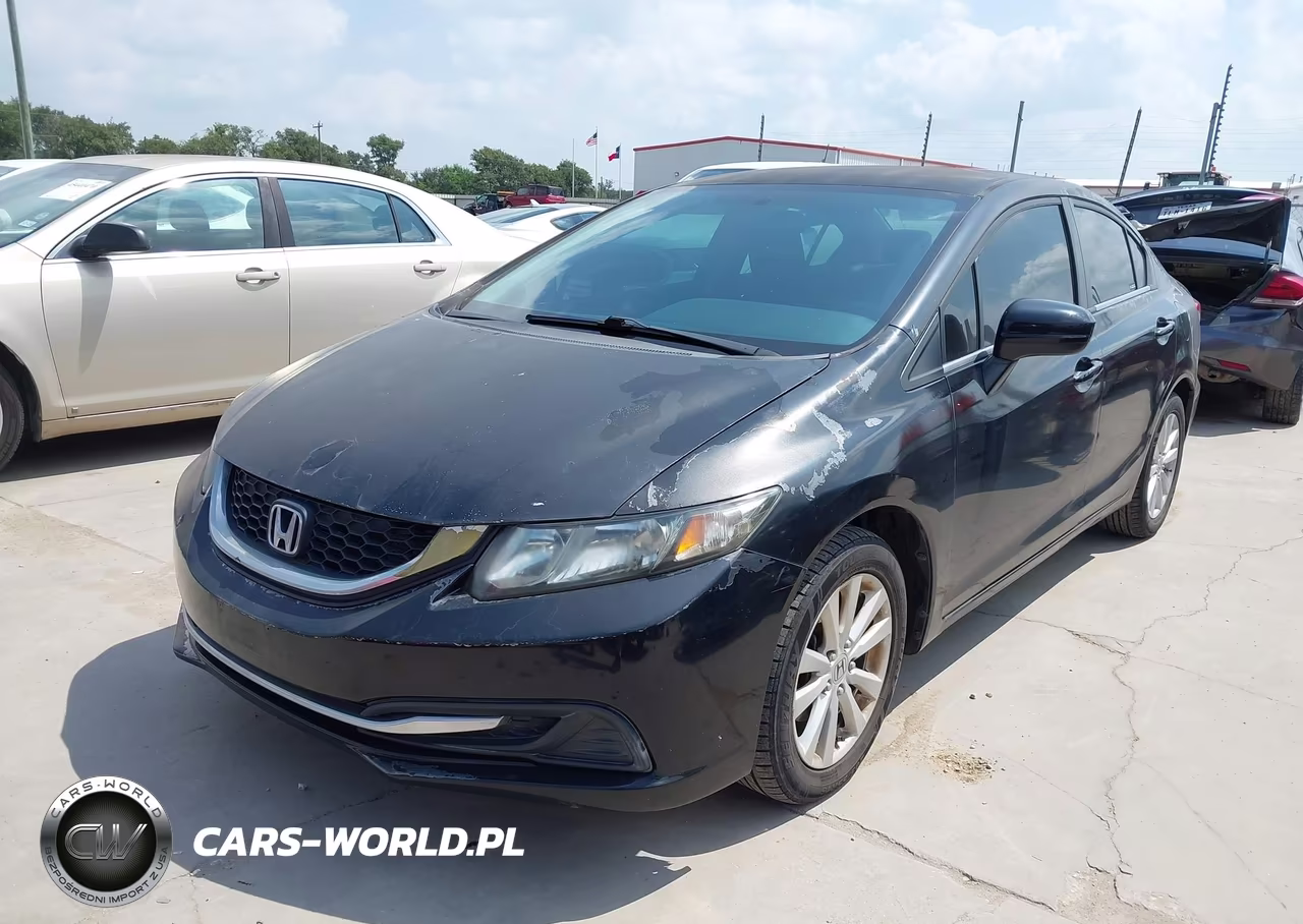 2014 Honda Civic Lx VIN:2HGFB2F55EH504194 - 2
