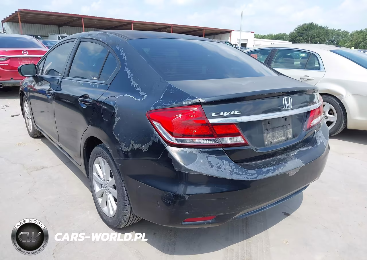 2014 Honda Civic Lx VIN:2HGFB2F55EH504194 - 3