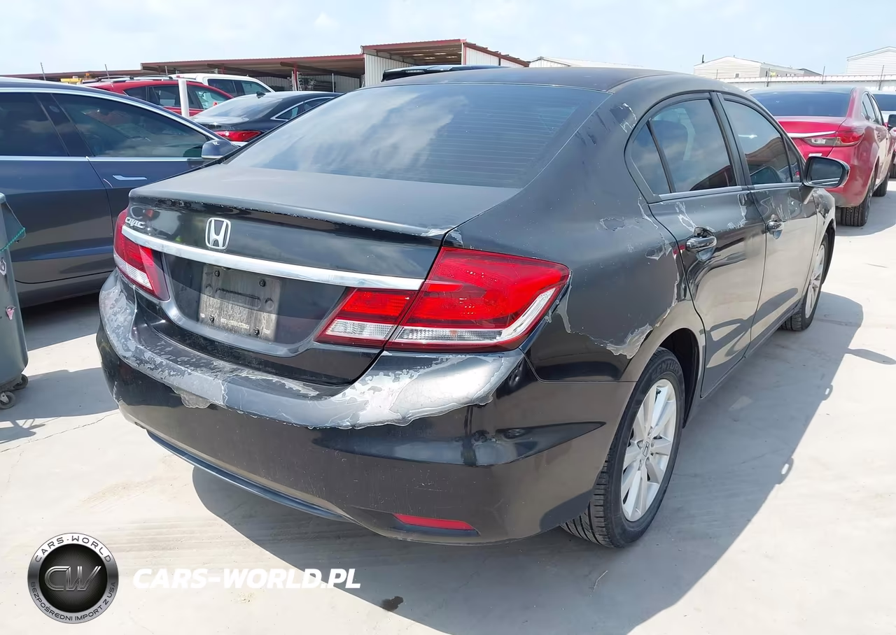 2014 Honda Civic Lx VIN:2HGFB2F55EH504194 - 4