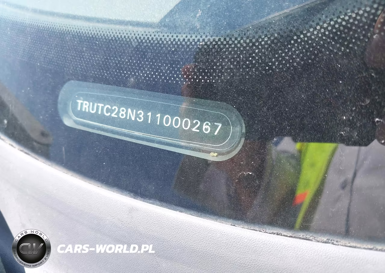 2001 Audi Tt VIN:TRUTC28N311000267 - 9
