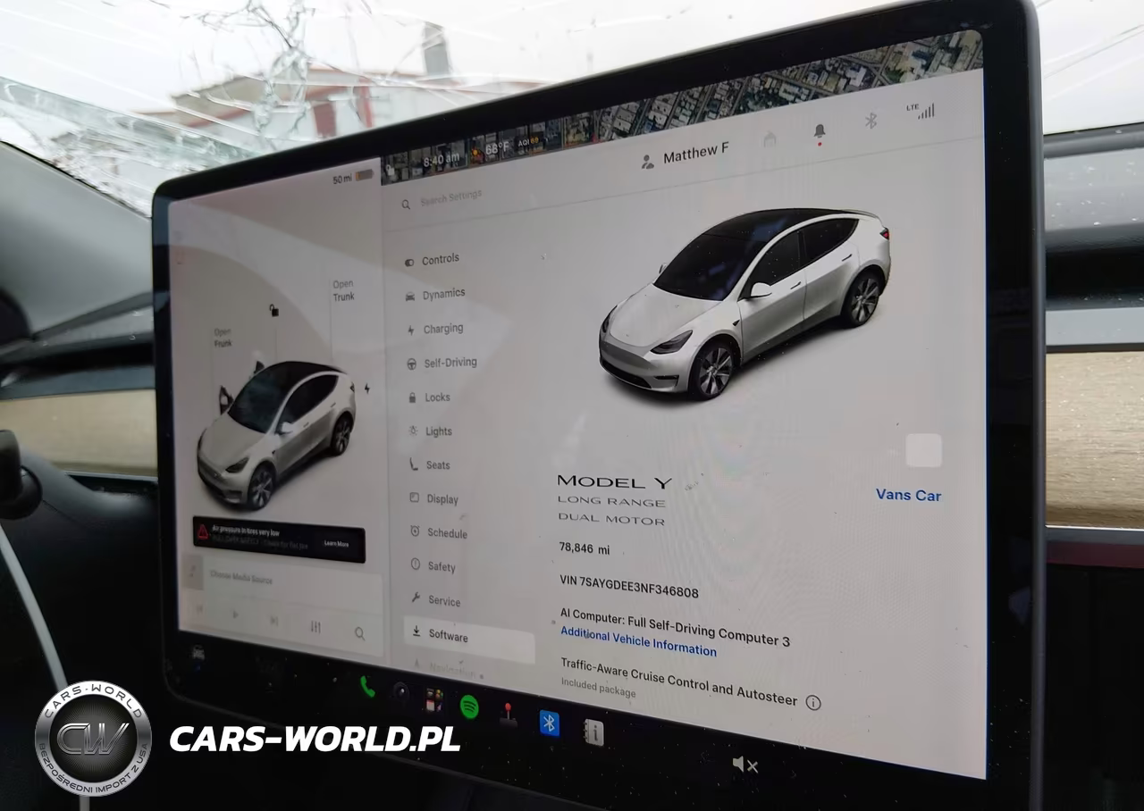 2022 Tesla Model Y Long Range Dual Motor All-Wheel Drive VIN:7SAYGDEE3NF346808 - 7