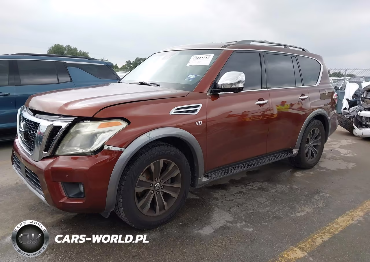 2017 Nissan Armada Platinum VIN:JN8AY2NE5H9700993 - 2