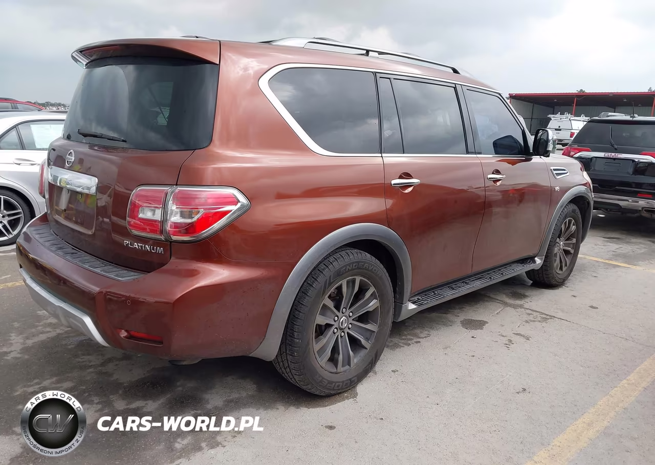 2017 Nissan Armada Platinum VIN:JN8AY2NE5H9700993 - 4