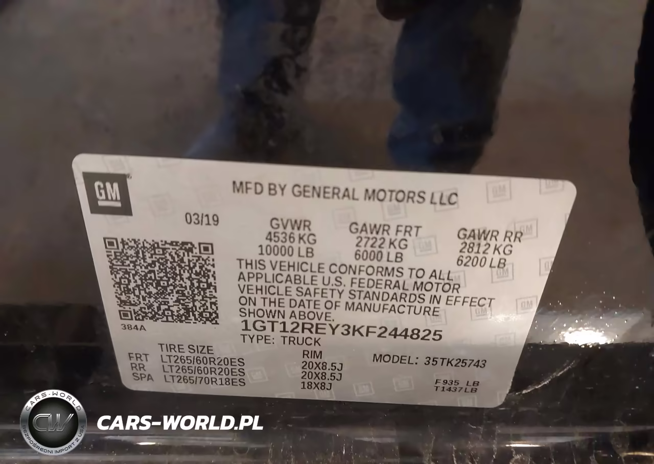 2019 GMC Sierra 2500Hd Slt VIN:1GT12REY3KF244825 - 9