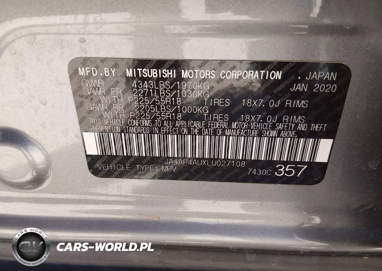 2020 Mitsubishi Outlander Sport 2.0 Se VIN:JA4AP4AUXLU027108 - 9