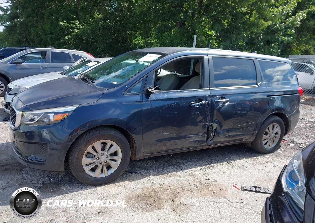 2017 Kia Sedona Lx VIN:KNDMB5C13H6231884 - 14