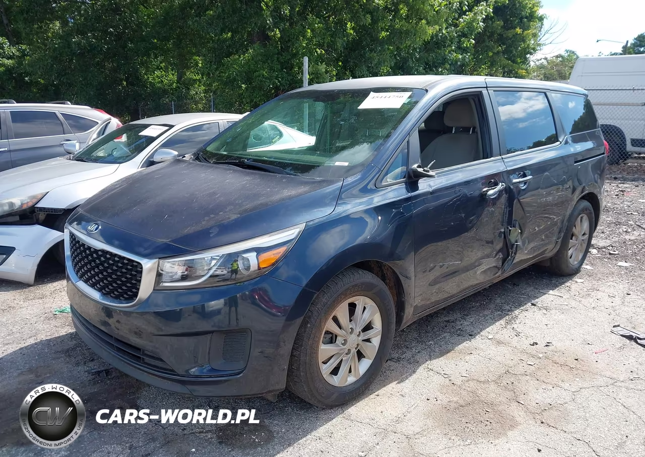 2017 Kia Sedona Lx VIN:KNDMB5C13H6231884 - 2