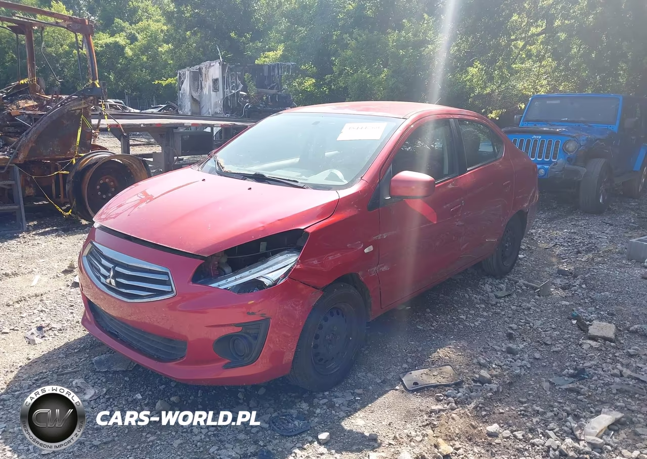 2018 Mitsubishi Mirage G4 Es VIN:ML32F3FJ0JHF07420 - 2