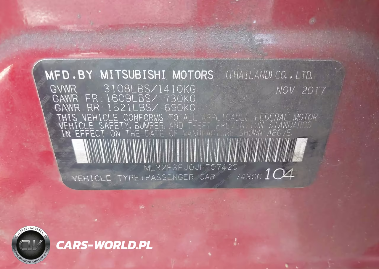 2018 Mitsubishi Mirage G4 Es VIN:ML32F3FJ0JHF07420 - 9