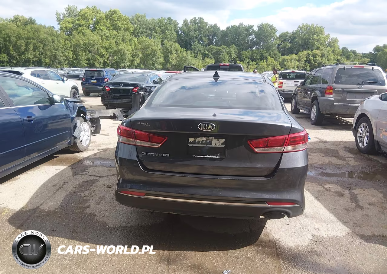2017 Kia Optima Lx VIN:KNAGT4L36H5131724 - 16