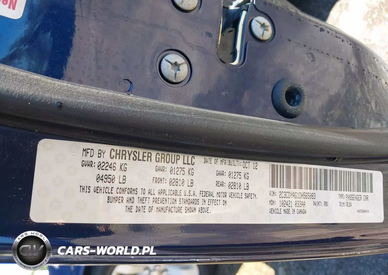 2013 Dodge Challenger Sxt Plus VIN:2C3CDYAG1DH565083 - 9