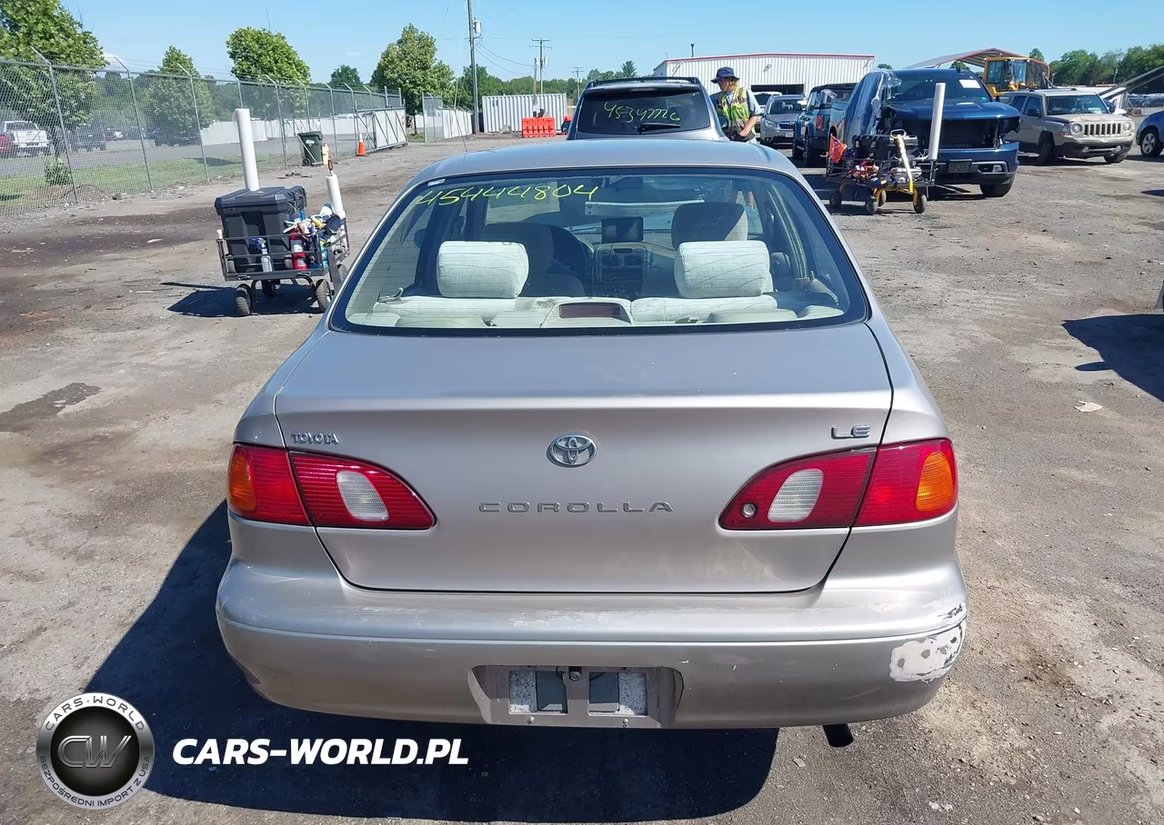 2000 Toyota Corolla Le VIN:2T1BR12E9YC267927 - 16
