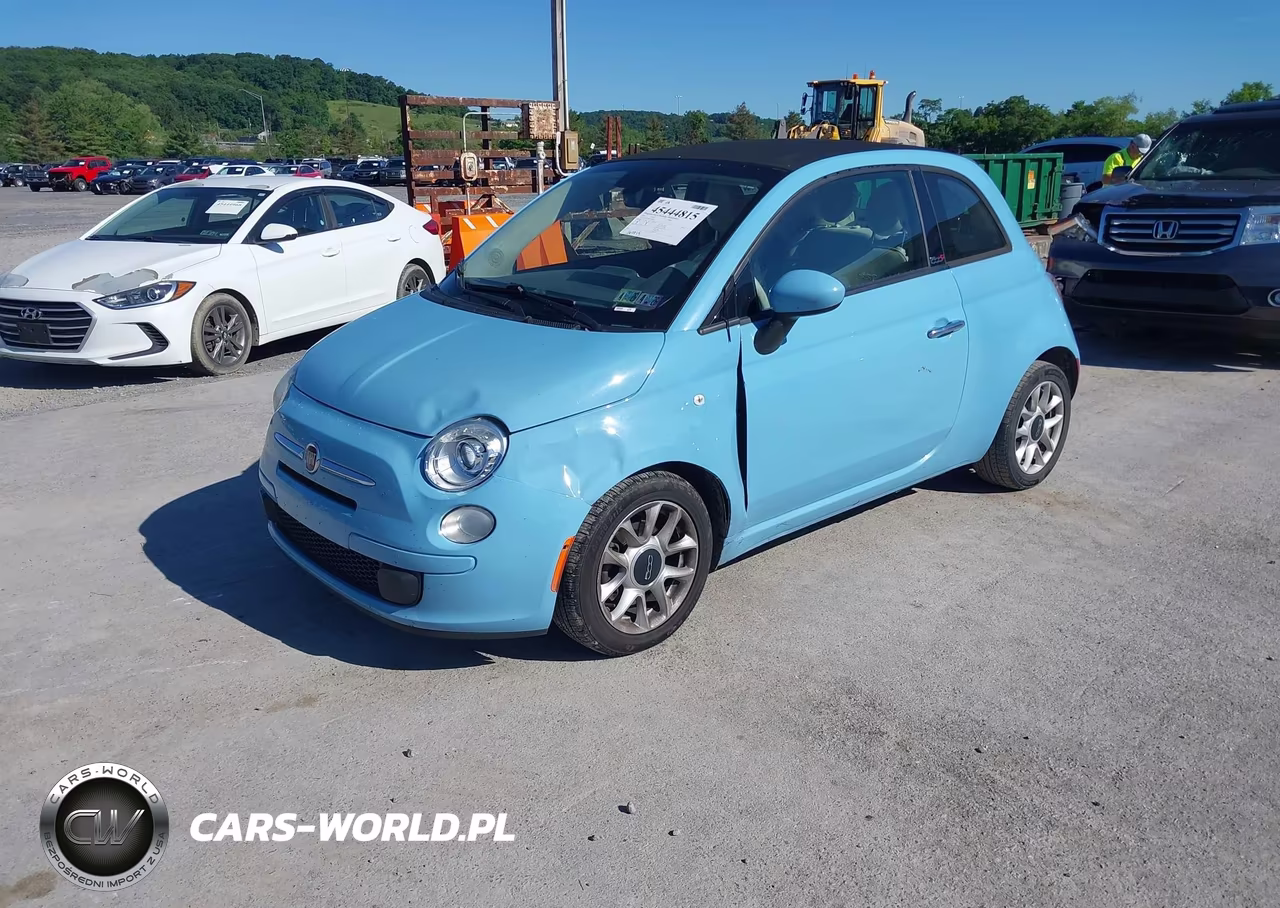 2017 Fiat 500C Pop VIN:3C3CFFLR9HT618879 - 2