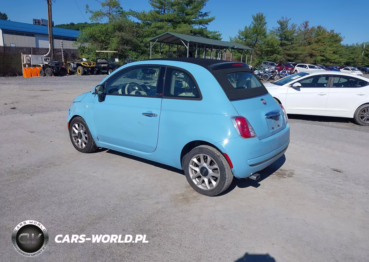 2017 Fiat 500C Pop VIN:3C3CFFLR9HT618879 - 3