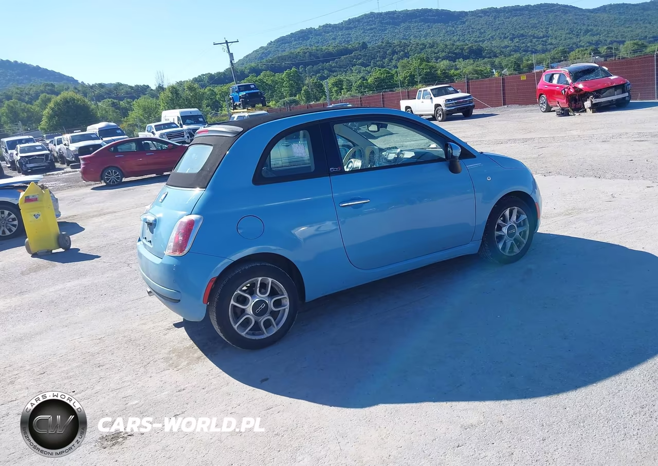 2017 Fiat 500C Pop VIN:3C3CFFLR9HT618879 - 4