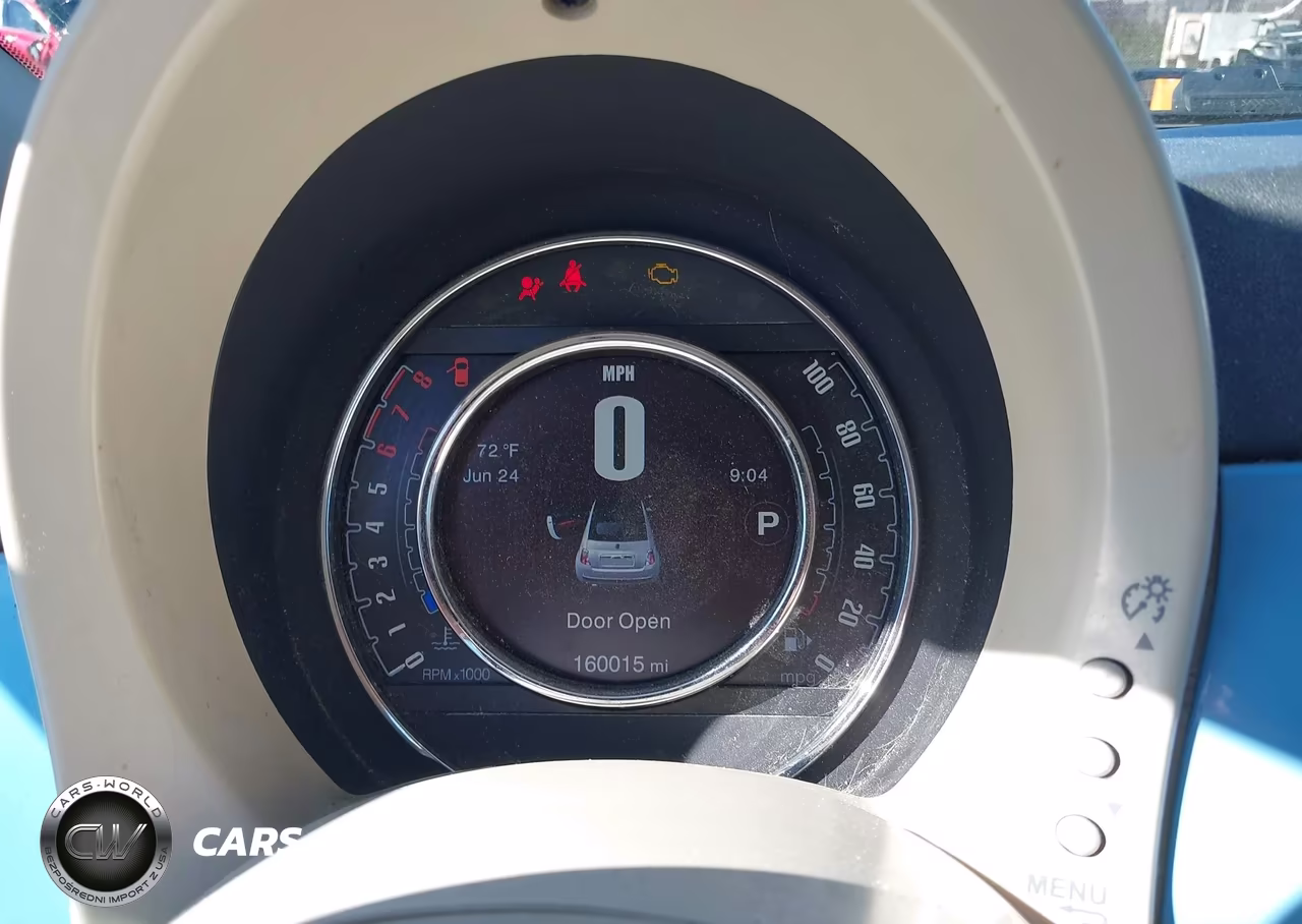 2017 Fiat 500C Pop VIN:3C3CFFLR9HT618879 - 7