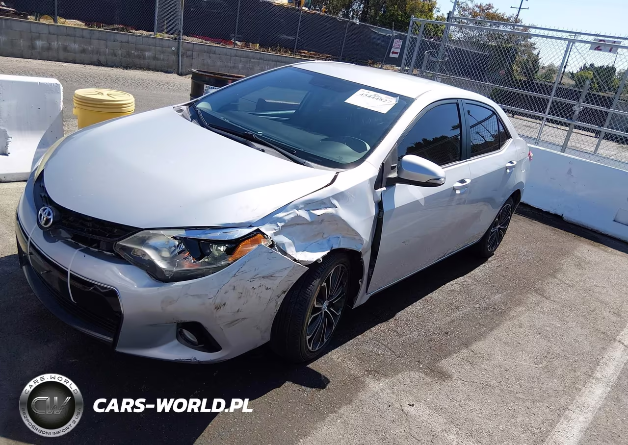 2015 Toyota Corolla S Plus VIN:2T1BURHE7FC451586 - 2