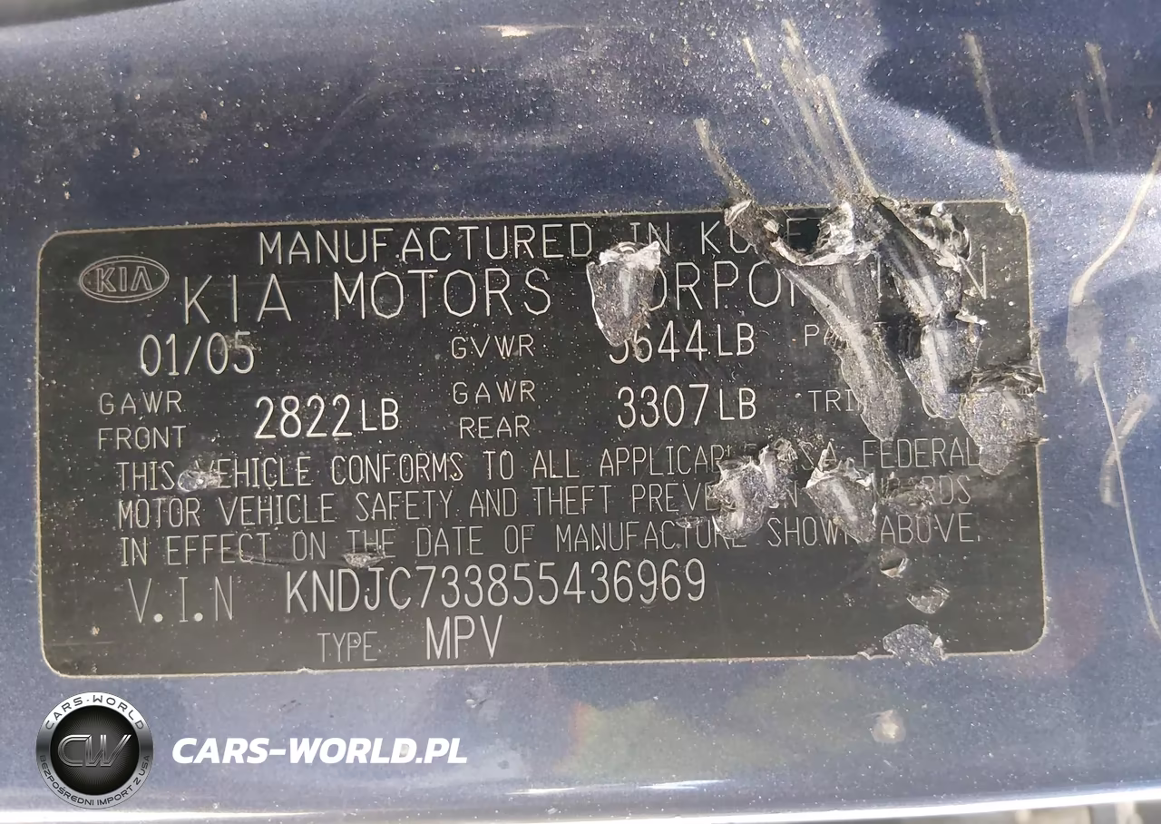 2005 Kia Sorento Ex-Lx VIN:KNDJC733855436969 - 9