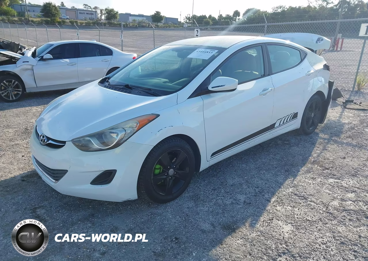 2013 Hyundai Elantra Gls VIN:5NPDH4AE5DH408448 - 2