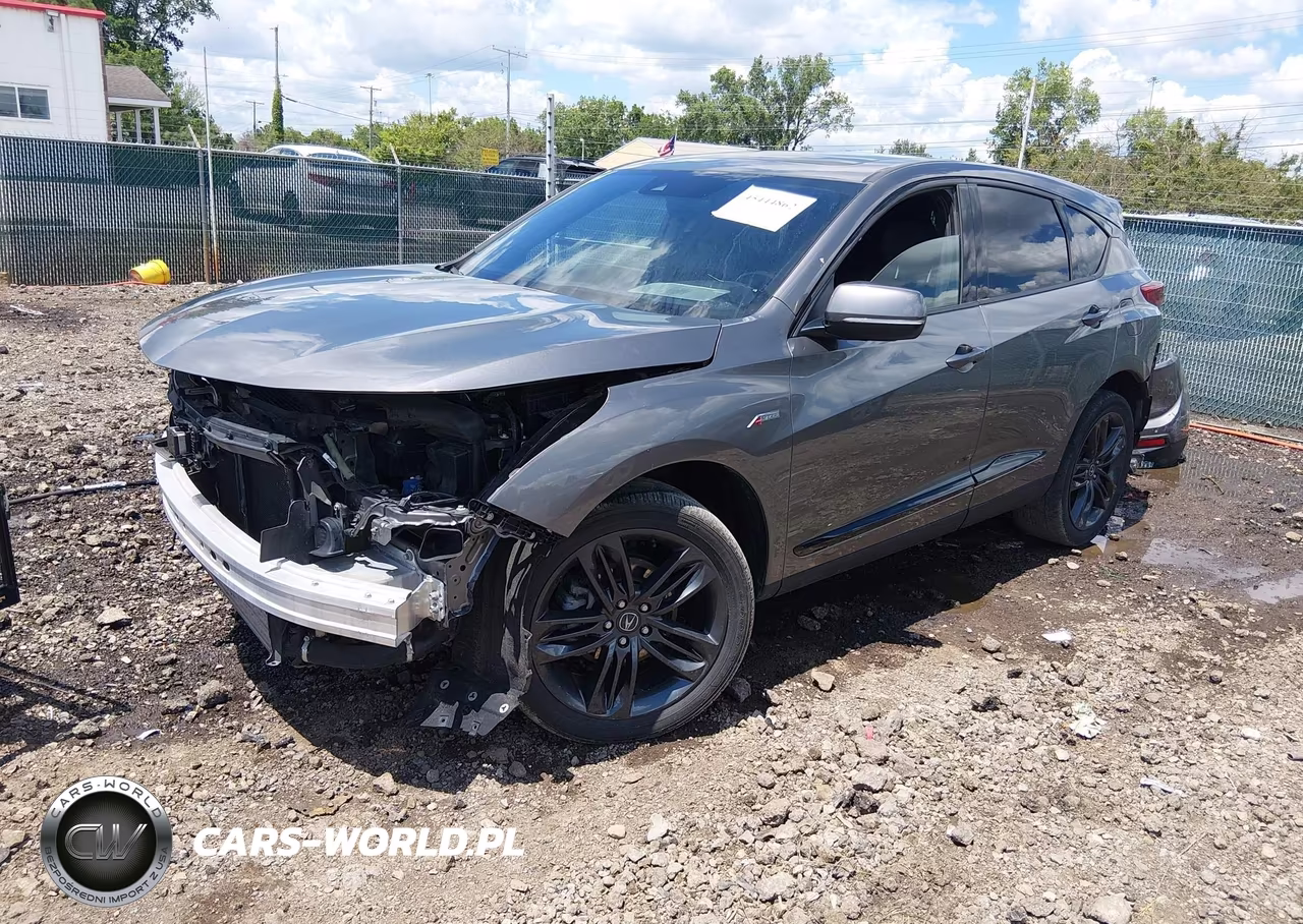 2022 Acura Rdx A-Spec Package VIN:5J8TC2H64NL007839 - 2
