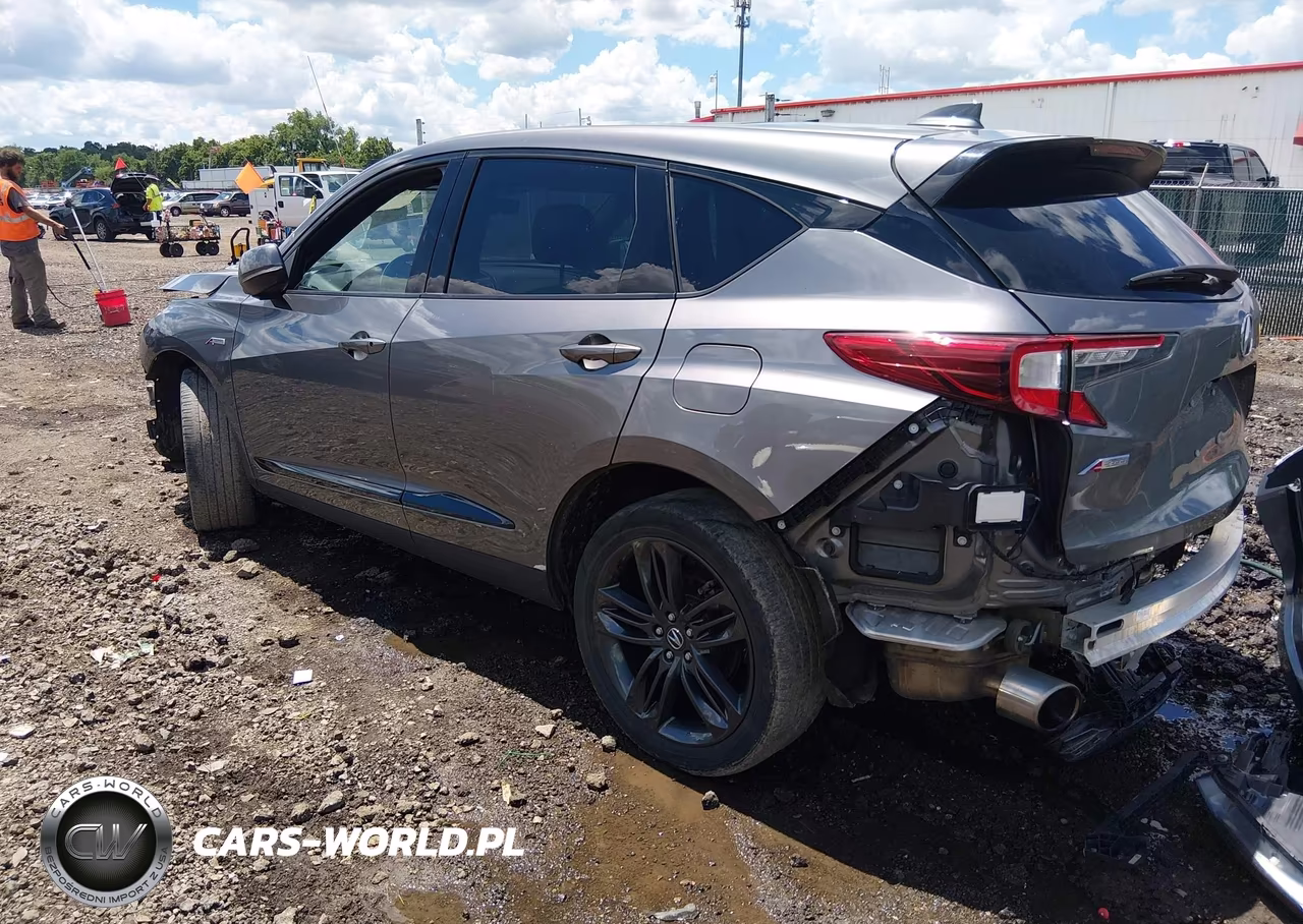 2022 Acura Rdx A-Spec Package VIN:5J8TC2H64NL007839 - 3