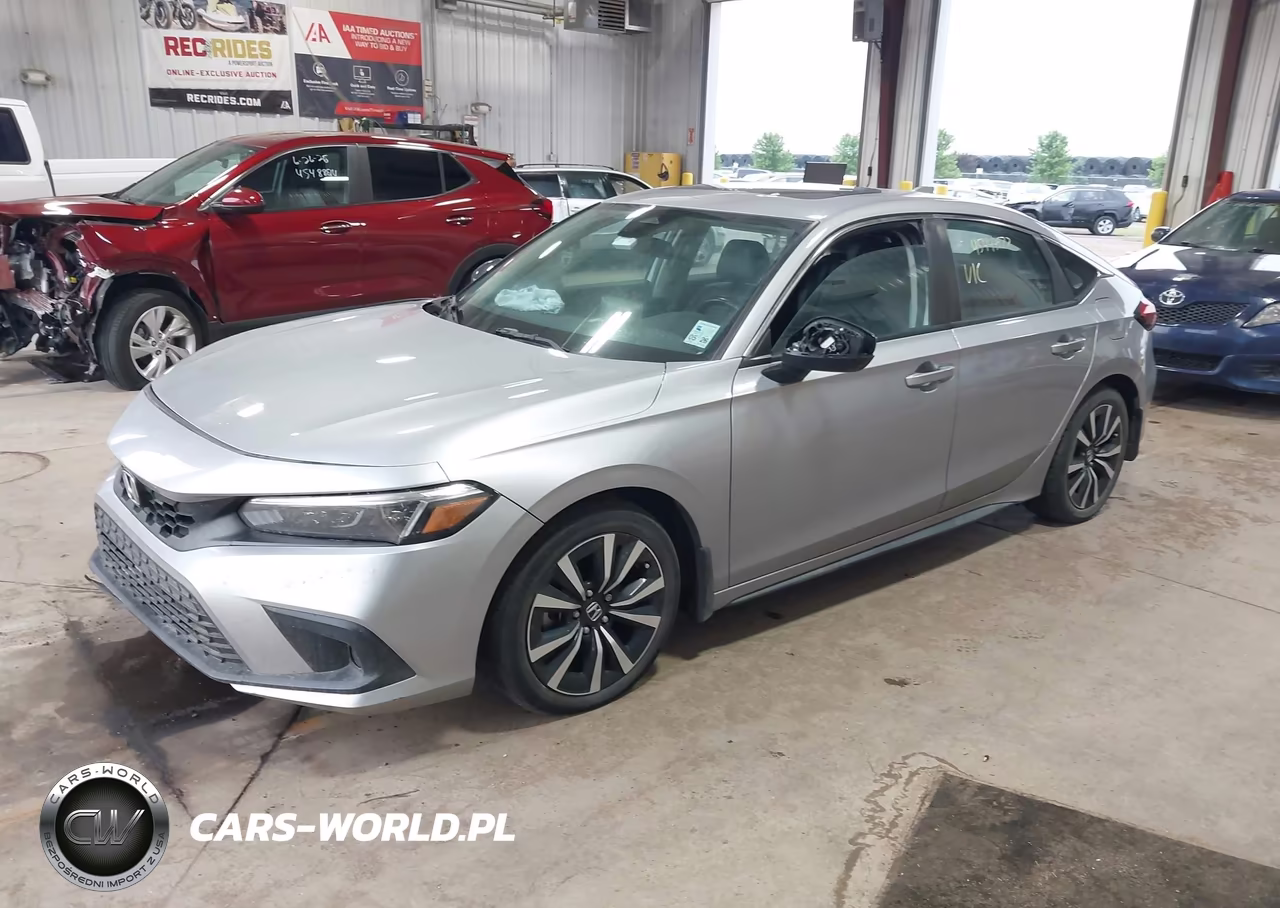 2022 Honda Civic Ex-L VIN:19XFL1H70NE005190 - 2