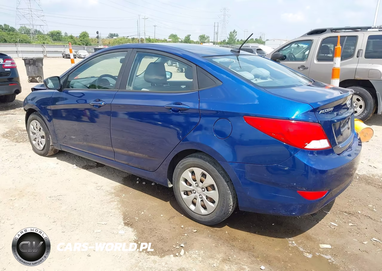 2017 Hyundai Accent Se VIN:KMHCT4AEXHU189309 - 3
