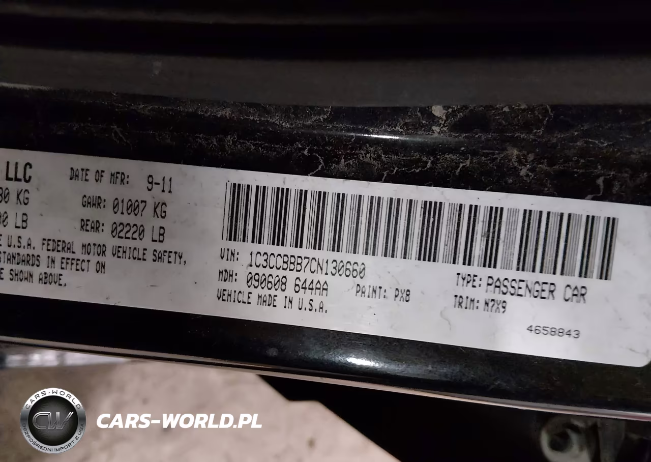 2012 Chrysler 200 Touring VIN:1C3CCBBB7CN130660 - 9