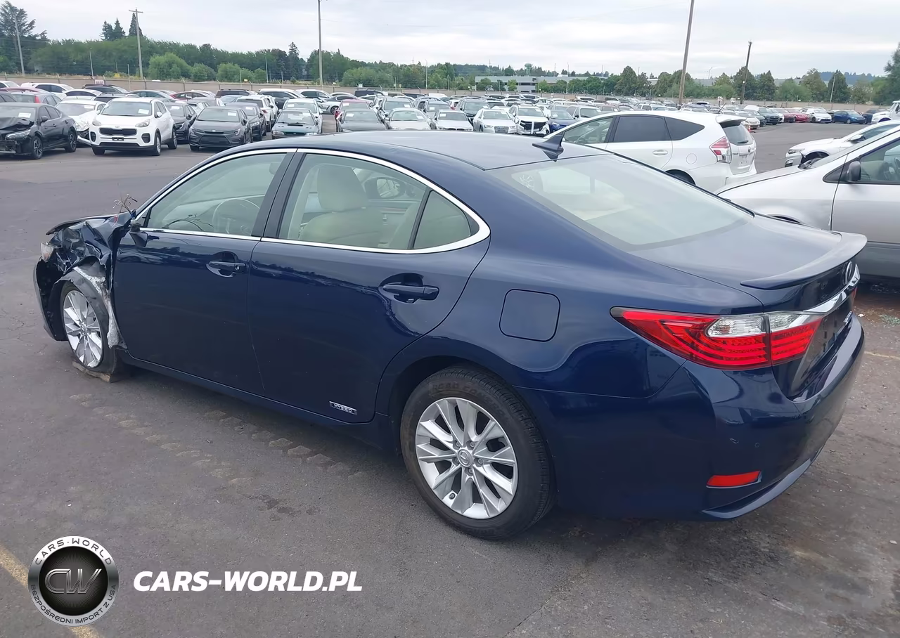 2013 Lexus Es 300H VIN:JTHBW1GG6D2032881 - 3
