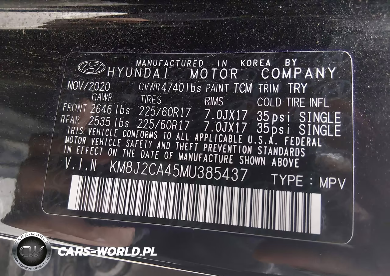 2021 Hyundai Tucson Se VIN:KM8J2CA45MU385437 - 9