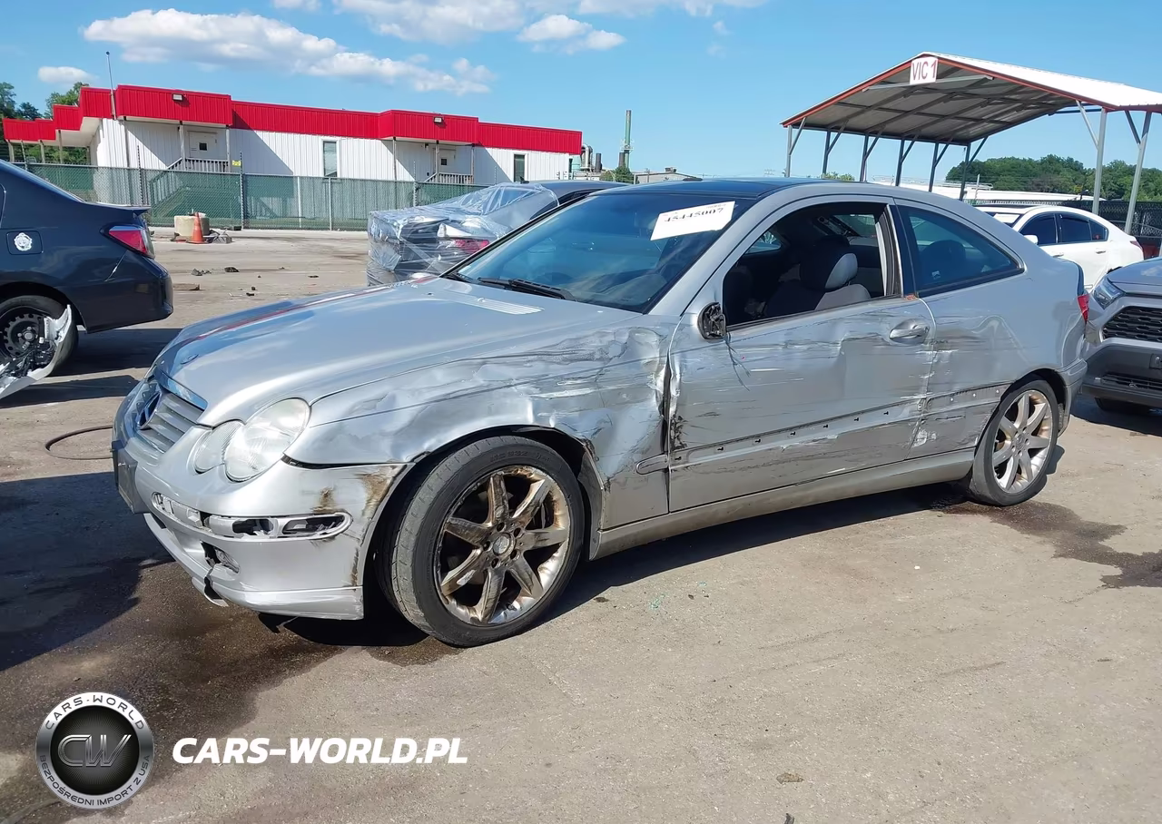 2004 Mercedes-Benz C 230 Kompressor Sport VIN:WDBRN40J84A614155 - 2