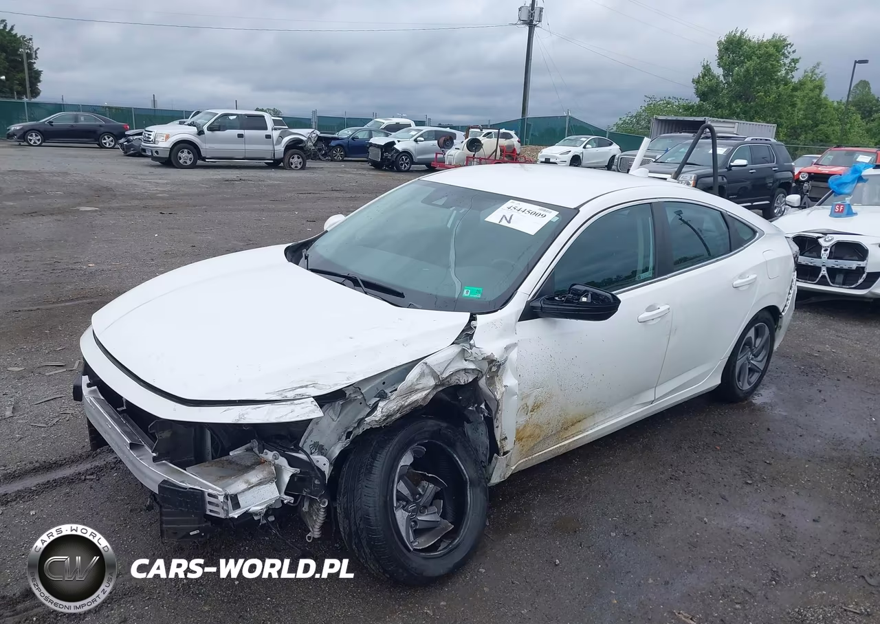 2019 Honda Insight Ex VIN:19XZE4F50KE031519 - 2