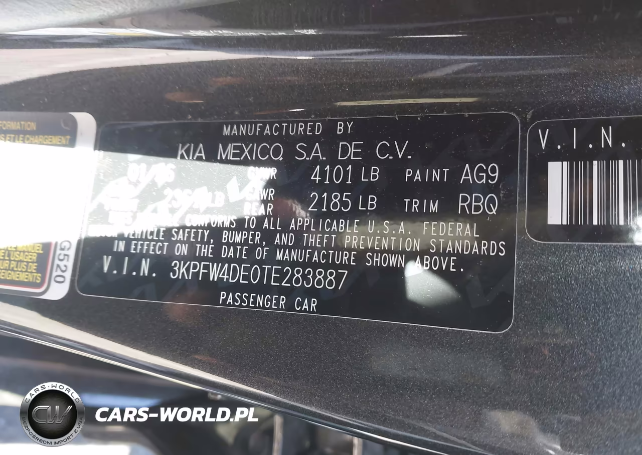 2026 Kia K4 Gt-Line VIN:3KPFW4DE0TE283887 - 9