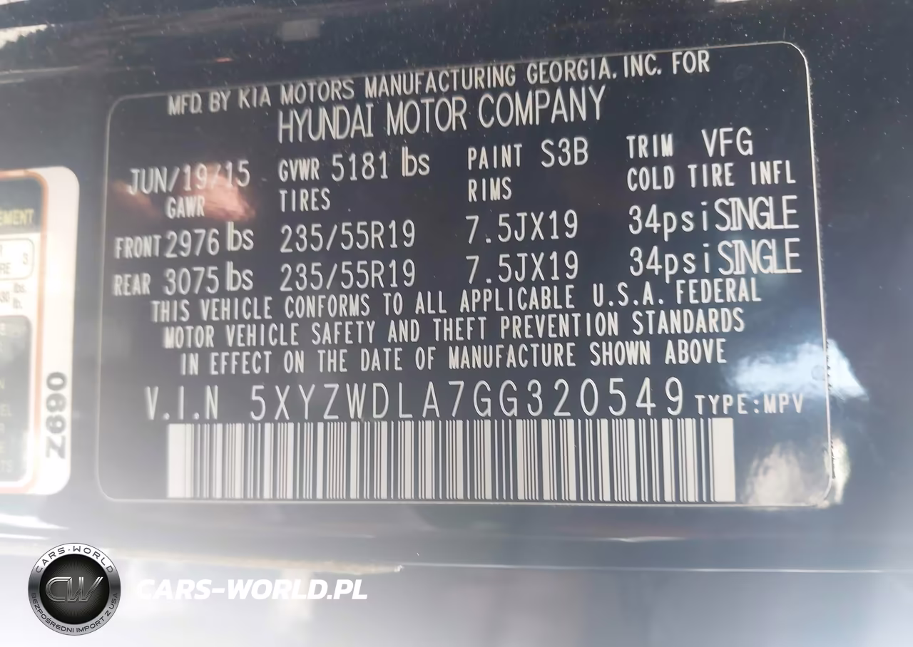 2016 Hyundai Santa Fe Sport 2.0L Turbo VIN:5XYZWDLA7GG320549 - 9