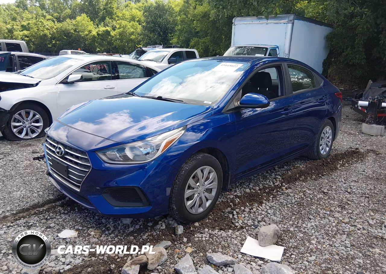 2019 Hyundai Accent Se VIN:3KPC24A36KE071267 - 2
