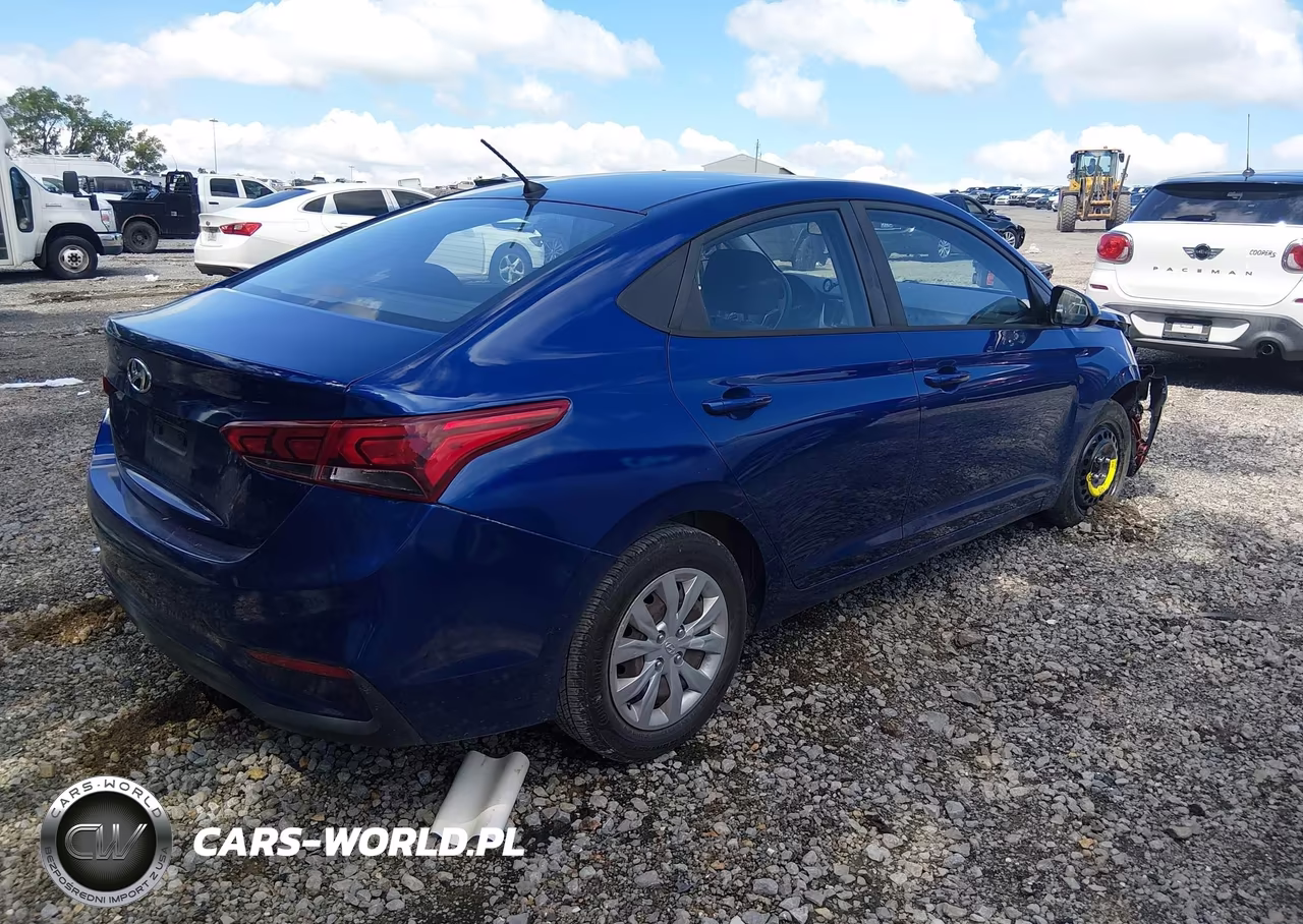 2019 Hyundai Accent Se VIN:3KPC24A36KE071267 - 4